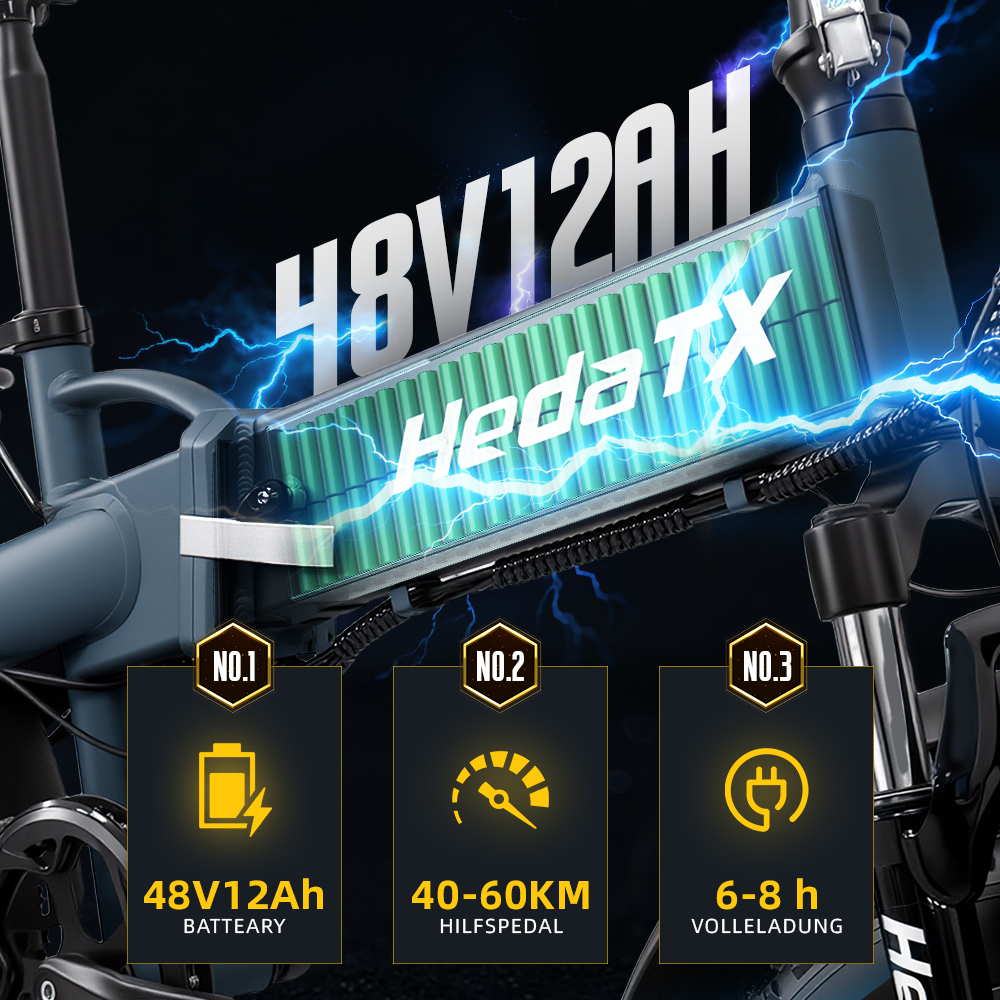 Xuebao US Warehouse Peak750W Foldable Electric Bike