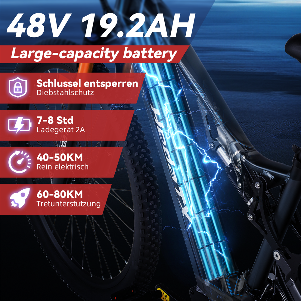 Heda TX19 Electric Mountain Bike