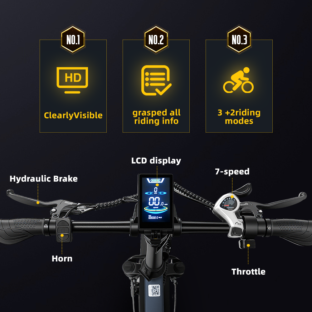 Xuebao US Warehouse Peak750W Foldable Electric Bike