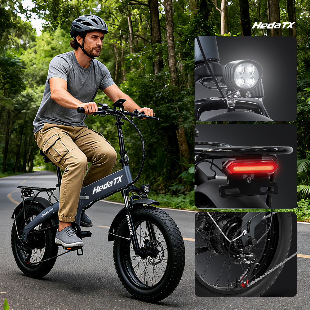 Xuebao US Warehouse Peak750W Foldable Electric Bike