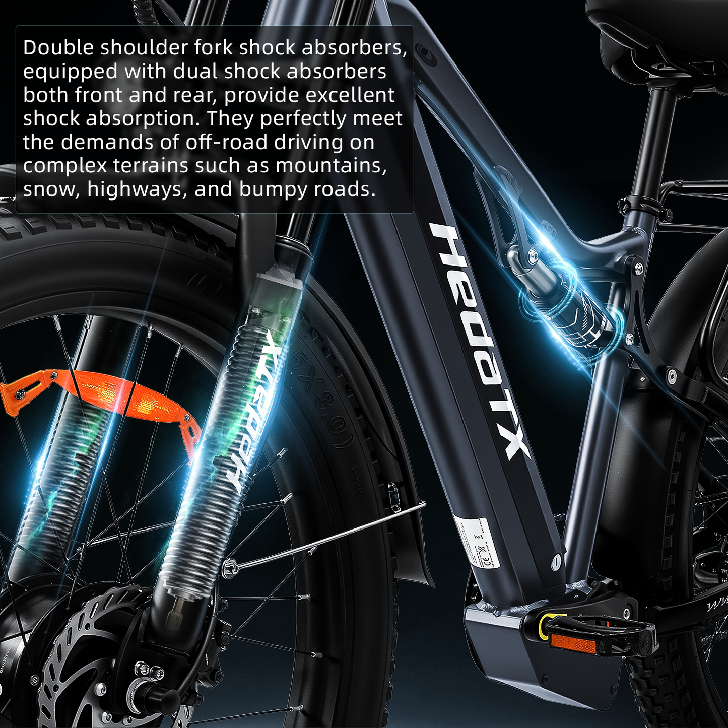 TX29 Dual motor high-power electric mountain bike