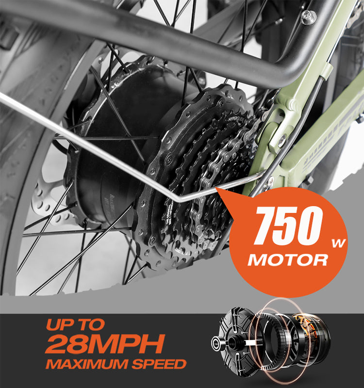 Heda PX6 Electric Folding Urban Bike