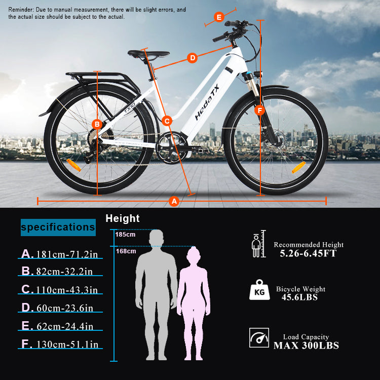Heda TX10 Electric Urban Bike
