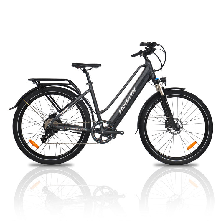 9-speed 500w 48v 15.6Ah 27.5'' city ebike