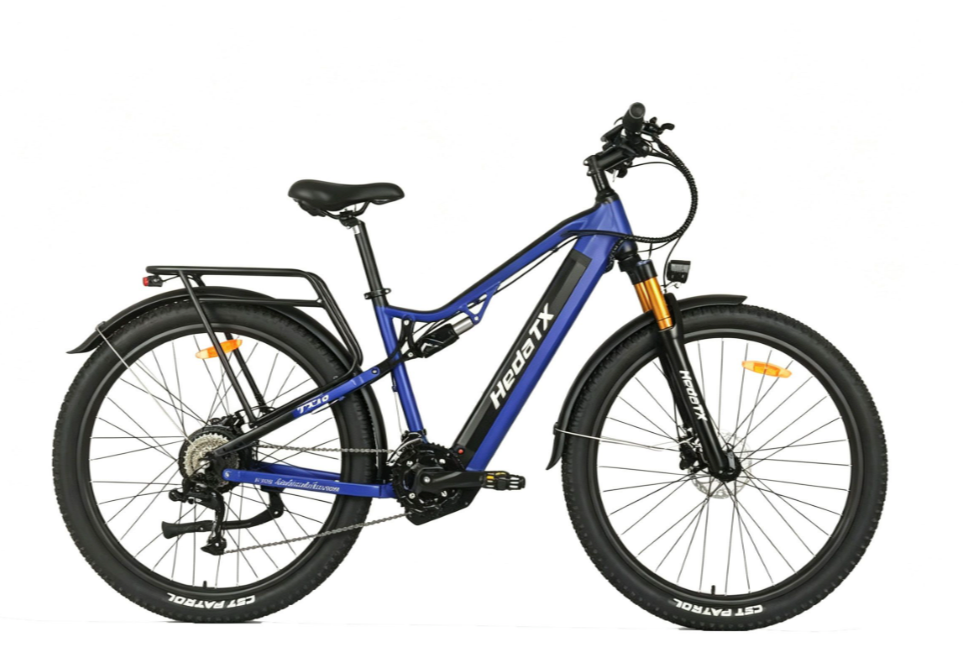 HedaTX TX19 Plus Electric Mountain Bike — With Rear Rack