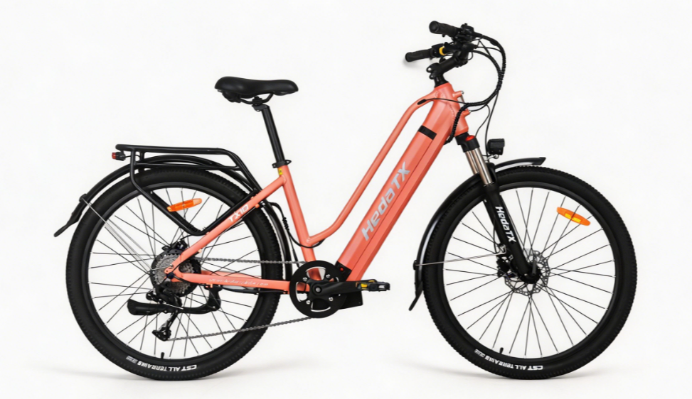 HedaTX TX10 Electric Urban Bike TX10 / Rose red