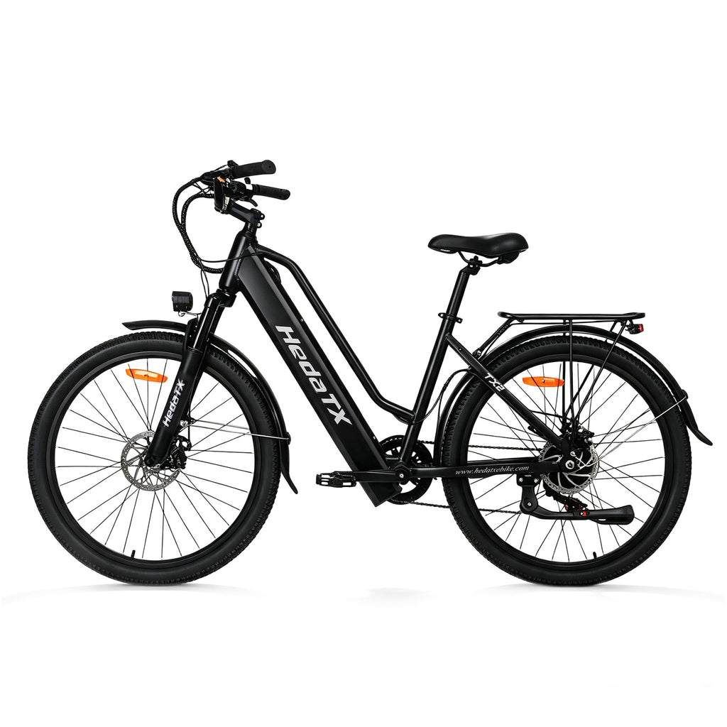 HedaTX TX2 Electric City Bike 350W 26" Aluminium Frame Shimano 7-Speed 48V 13Ah 25.4 kg