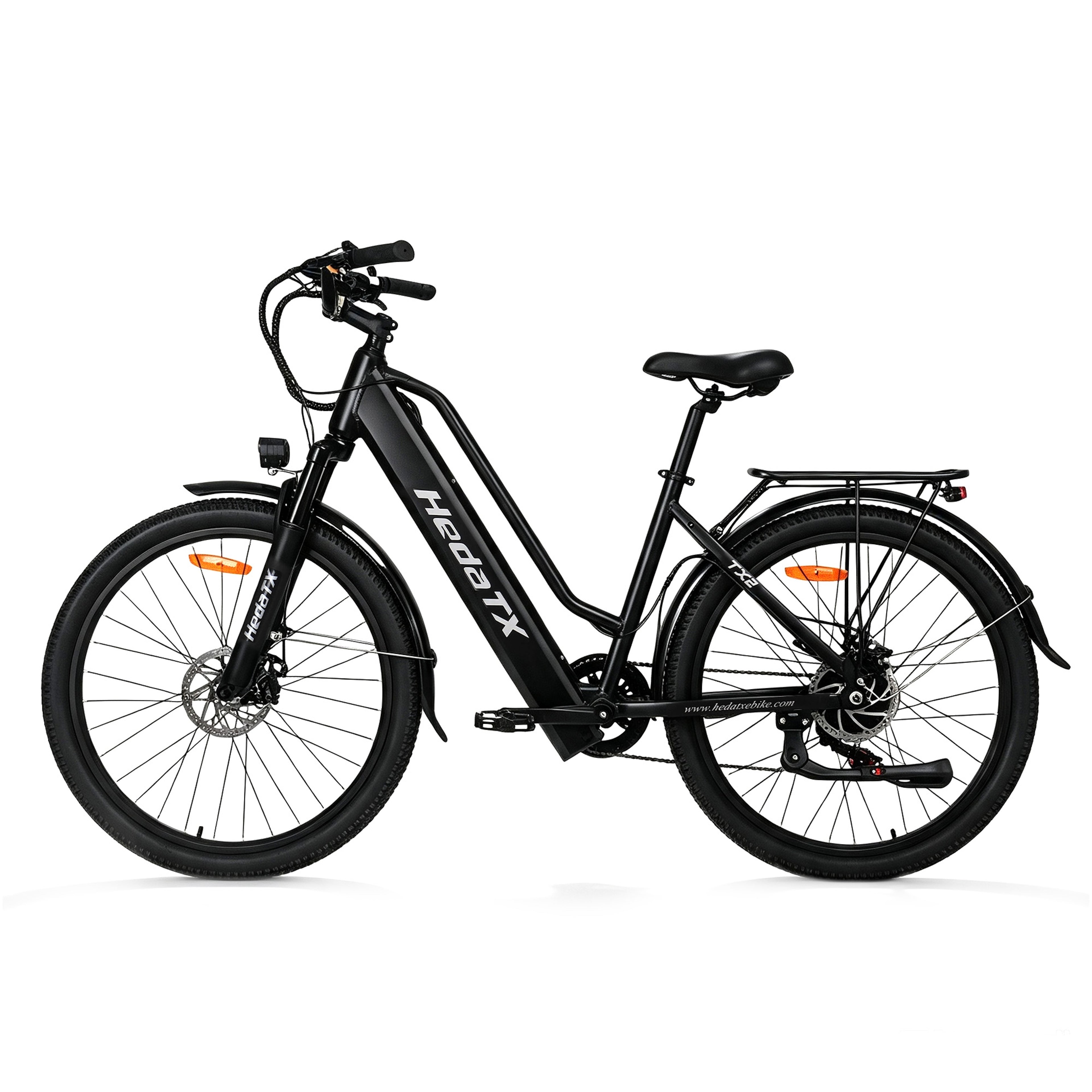 HedaTX TX2 Electric City Bike 350W 26" Aluminium Frame Shimano 7-Speed 48V 13Ah 25.4 kg