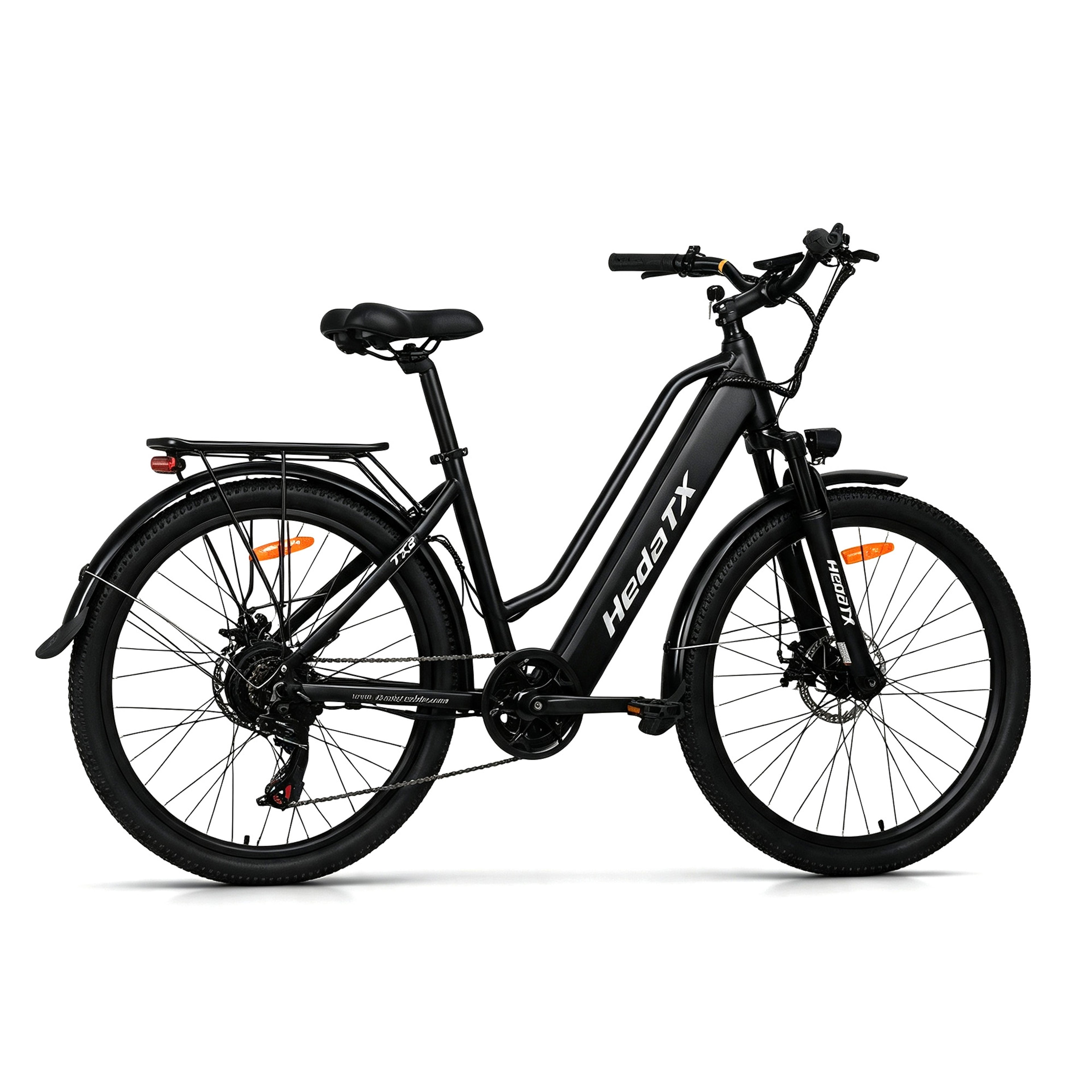 HedaTX TX2 Electric City Bike 350W 26" Aluminium Frame Shimano 7-Speed 48V 13Ah 25.4 kg