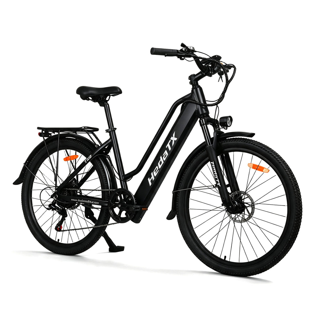 HedaTX TX2 Electric City Bike 350W 26" Aluminium Frame Shimano 7-Speed 48V 13Ah 25.4 kg