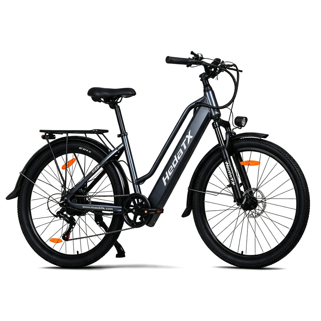 HedaTX TX2 Electric City Bike 350W 26" Aluminium Frame Shimano 7-Speed 48V 13Ah 25.4 kg