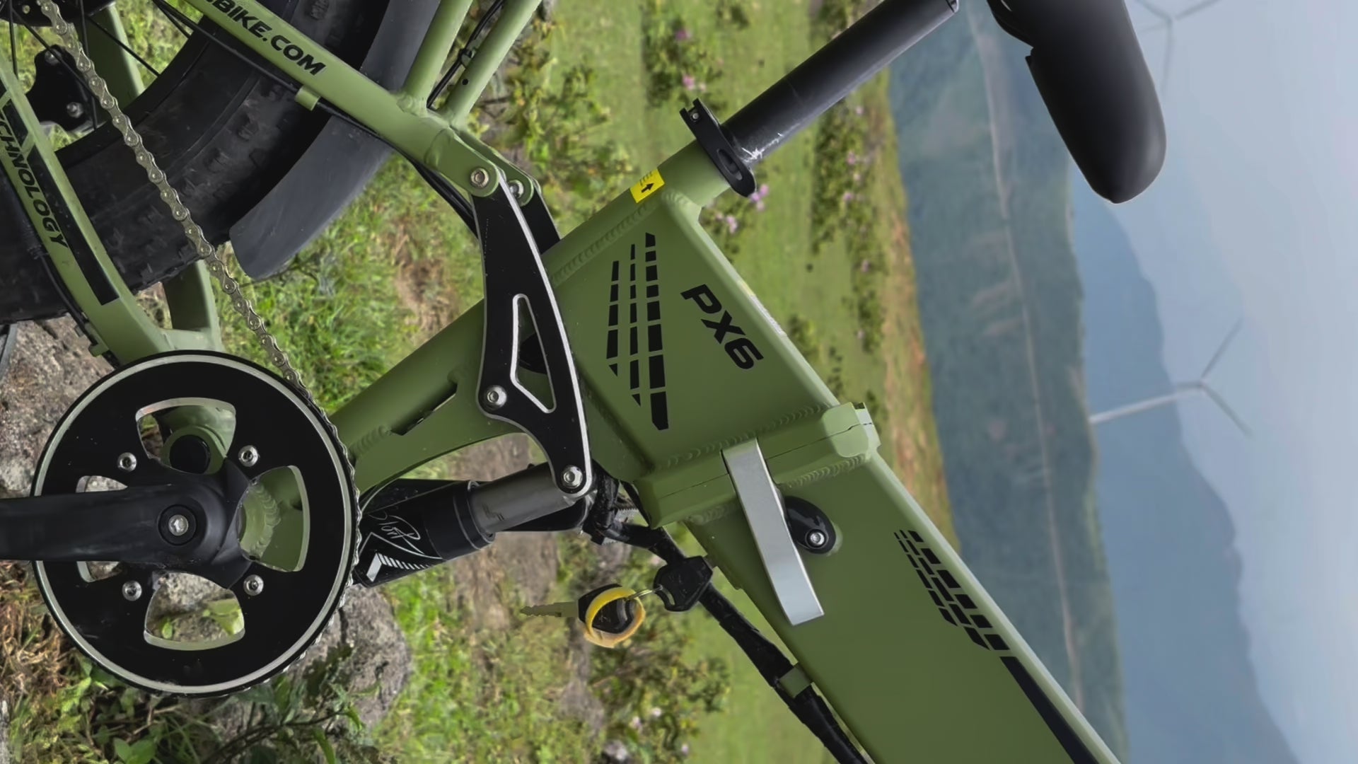 Heda PX6 Electric Folding Urban Bike